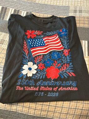 250th Anniversary USA Flag Graphic Tee